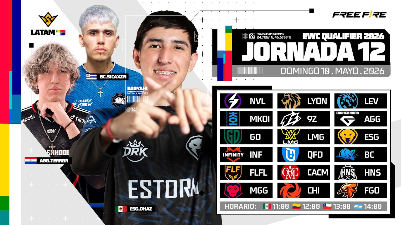 Jornada 12 - EWC Qualifier | FFWS LATAM 2026 🏆