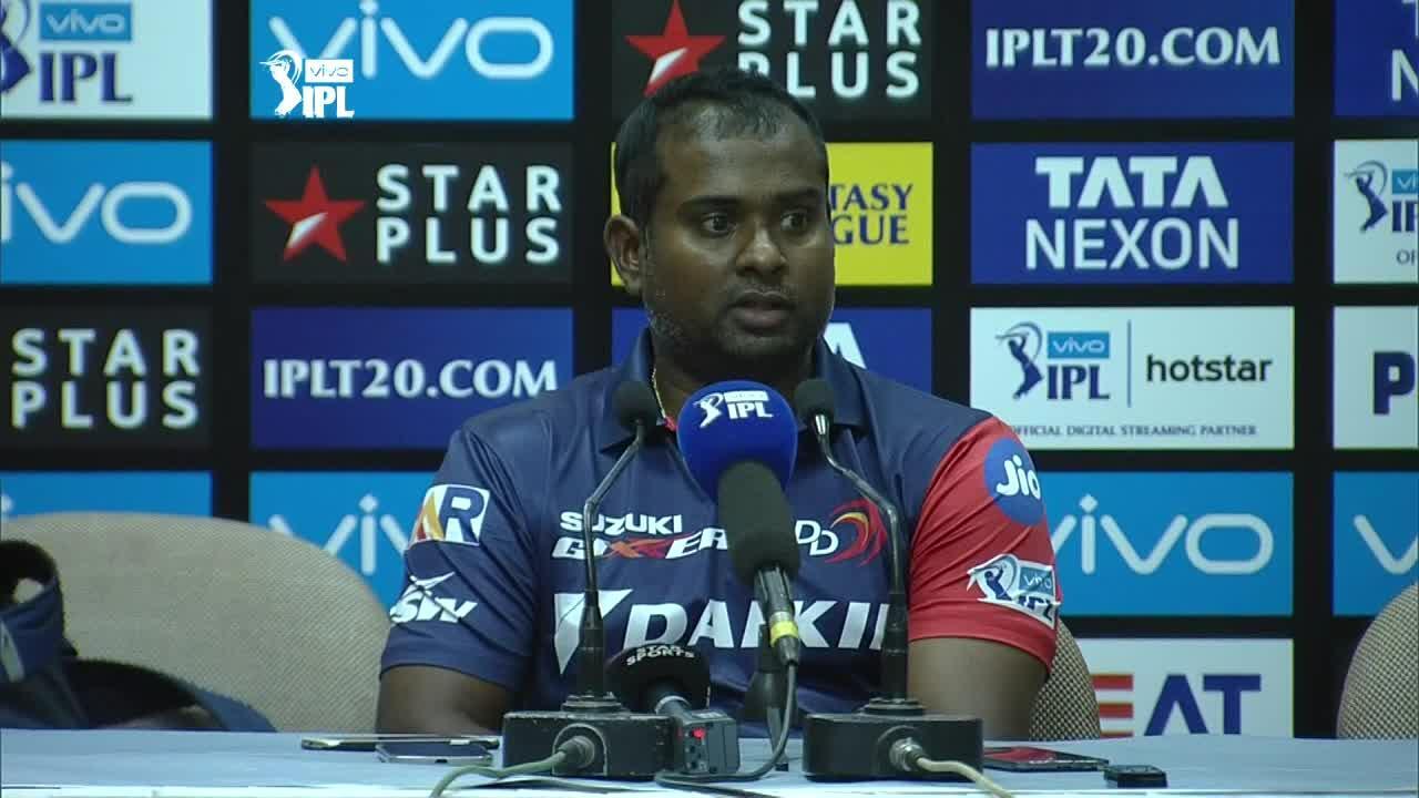 M02: KXIP vs DD – Press Conference – Sridharan Sriram