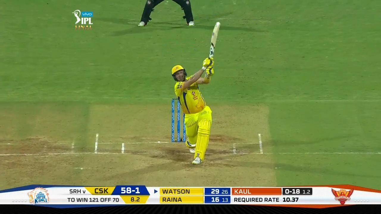 Final: CSK vs SRH – Shane Watson Six background