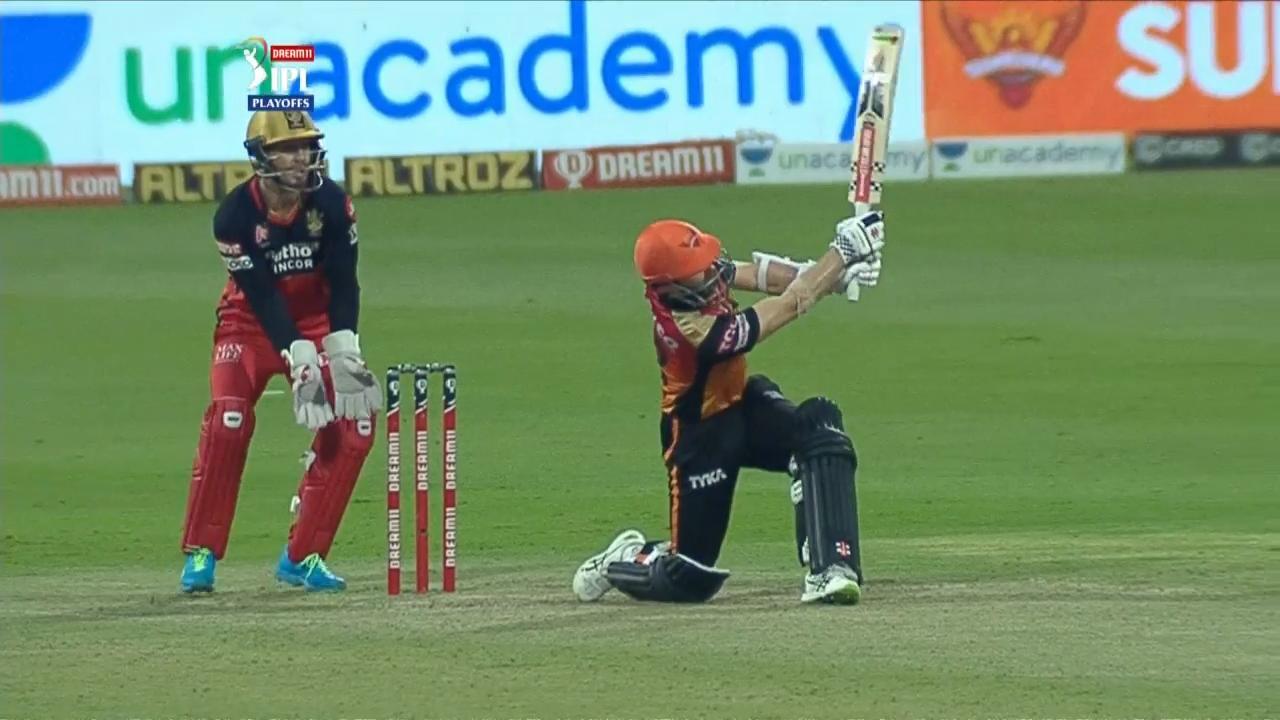 Eliminator: SRH vs RCB – Kane Williamson Six