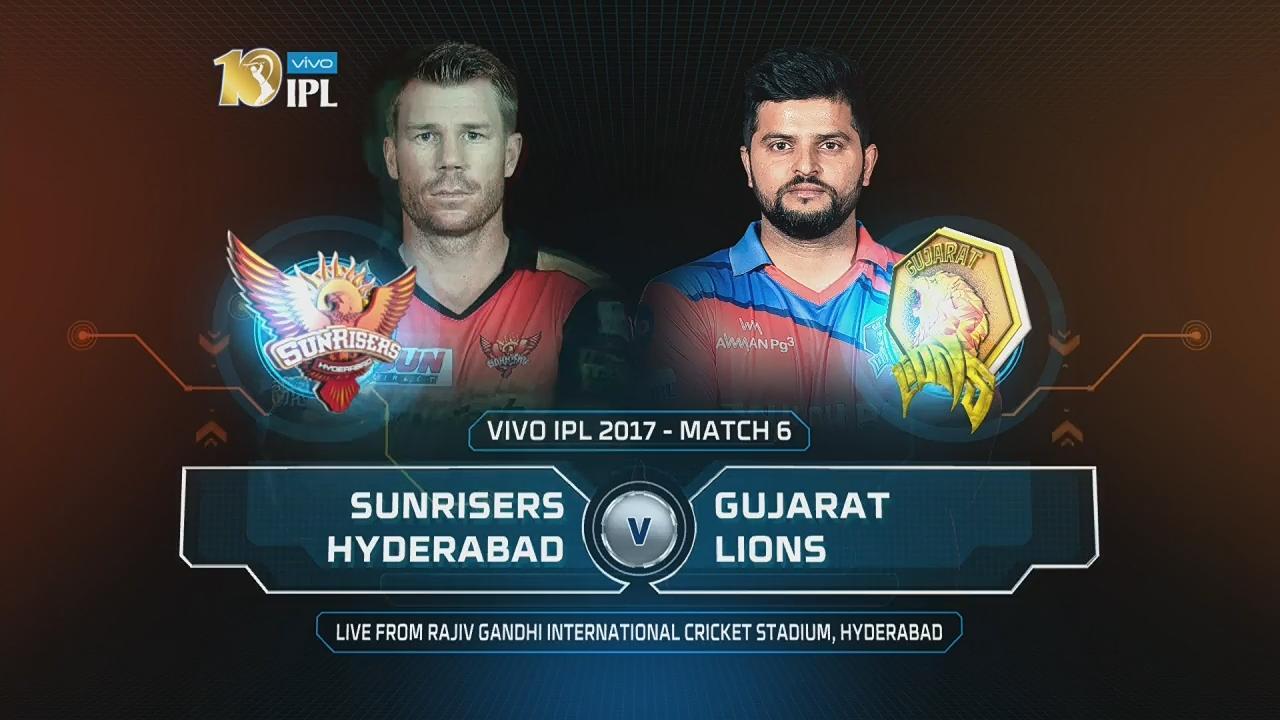 IPL 2017 M06: SRH vs GL – Match Highlights