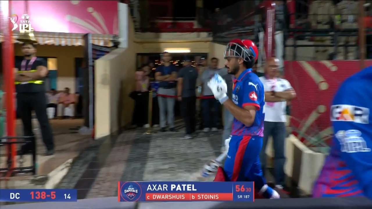 IPL 2026 M55: PBKS vs DC - Axar Patel Wicket