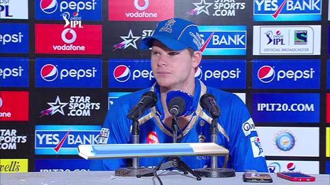 M41: RR vs DD– Steve Smith Press Conference