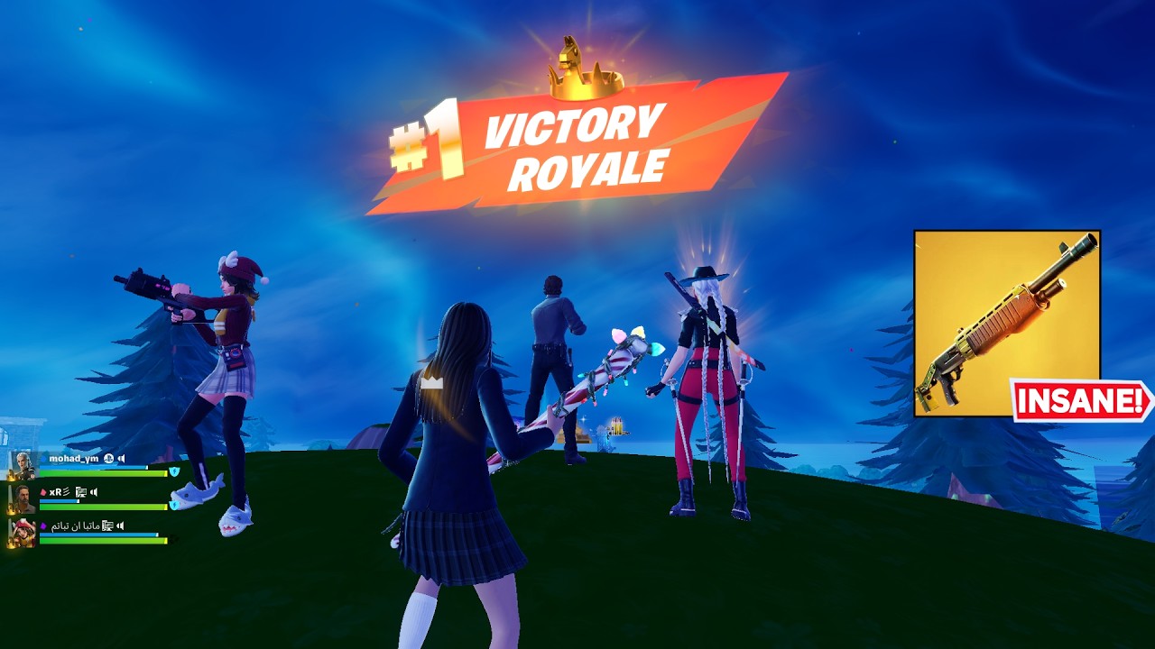 Fortnite Reload ZERO BUILD Win Gameplay '