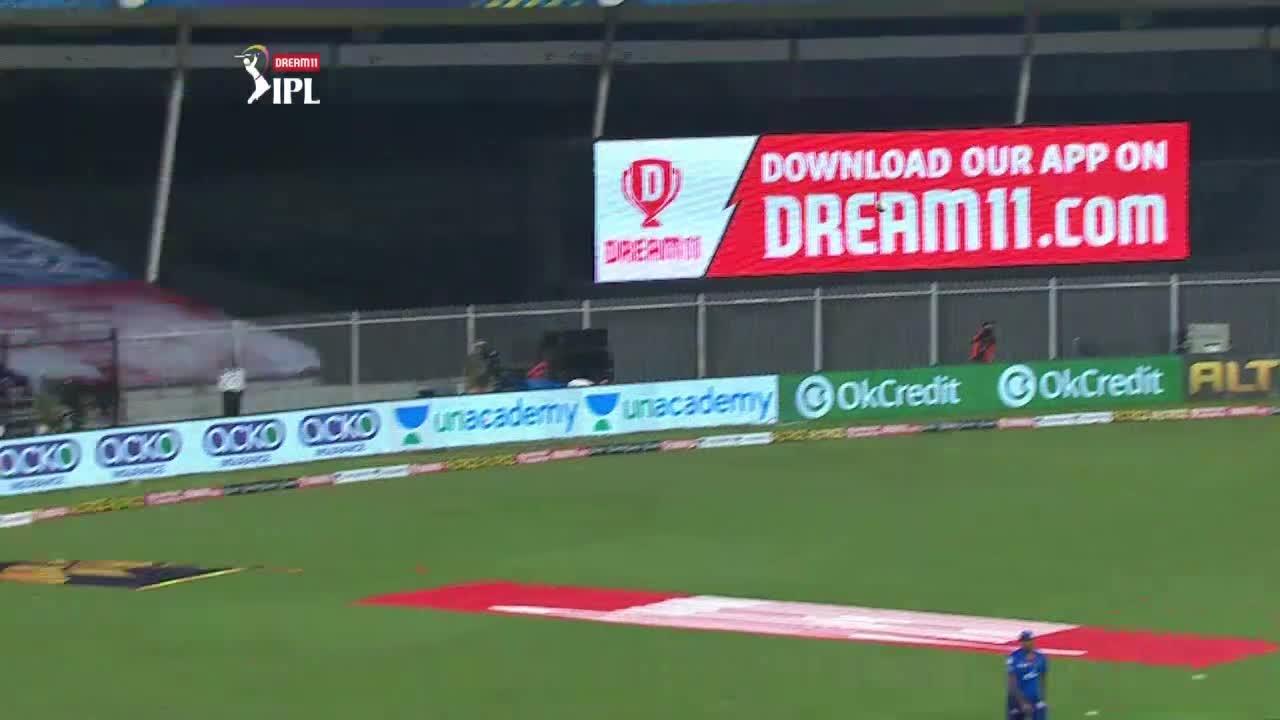 M16: DC vs KKR – Eoin Morgan Wicket