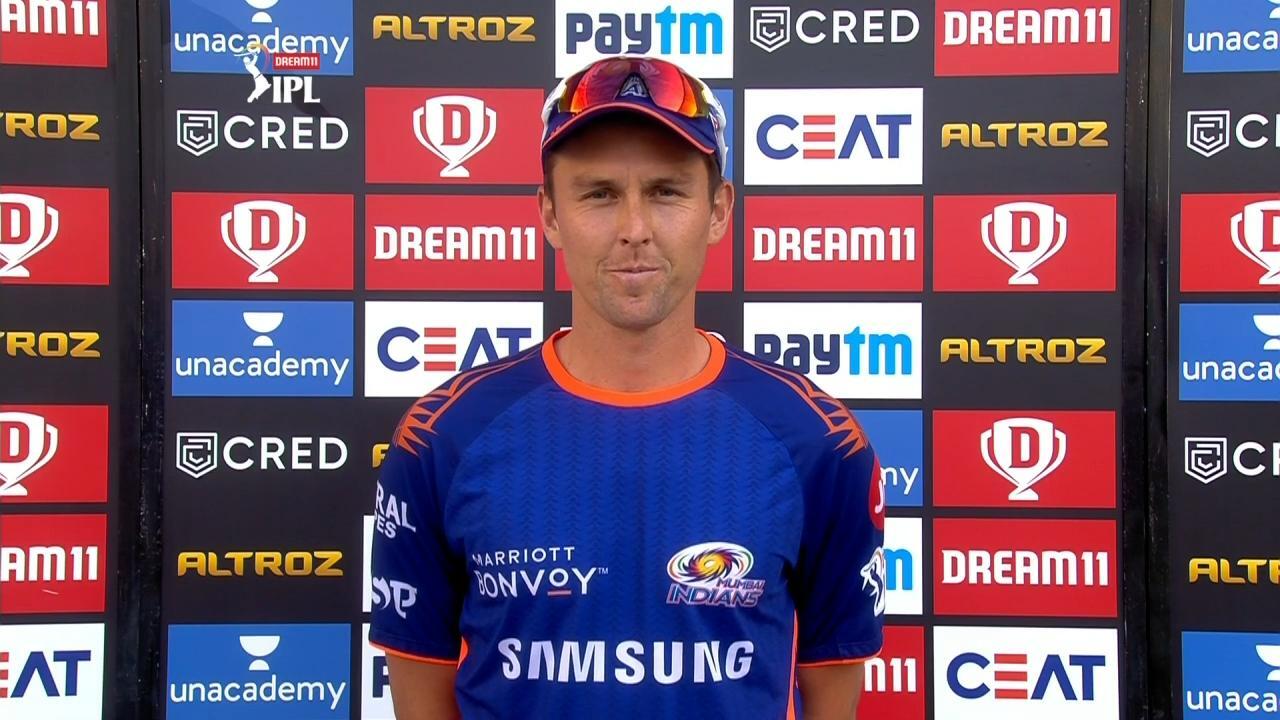 M36: MI vs KXIP – Trent Boult Interview