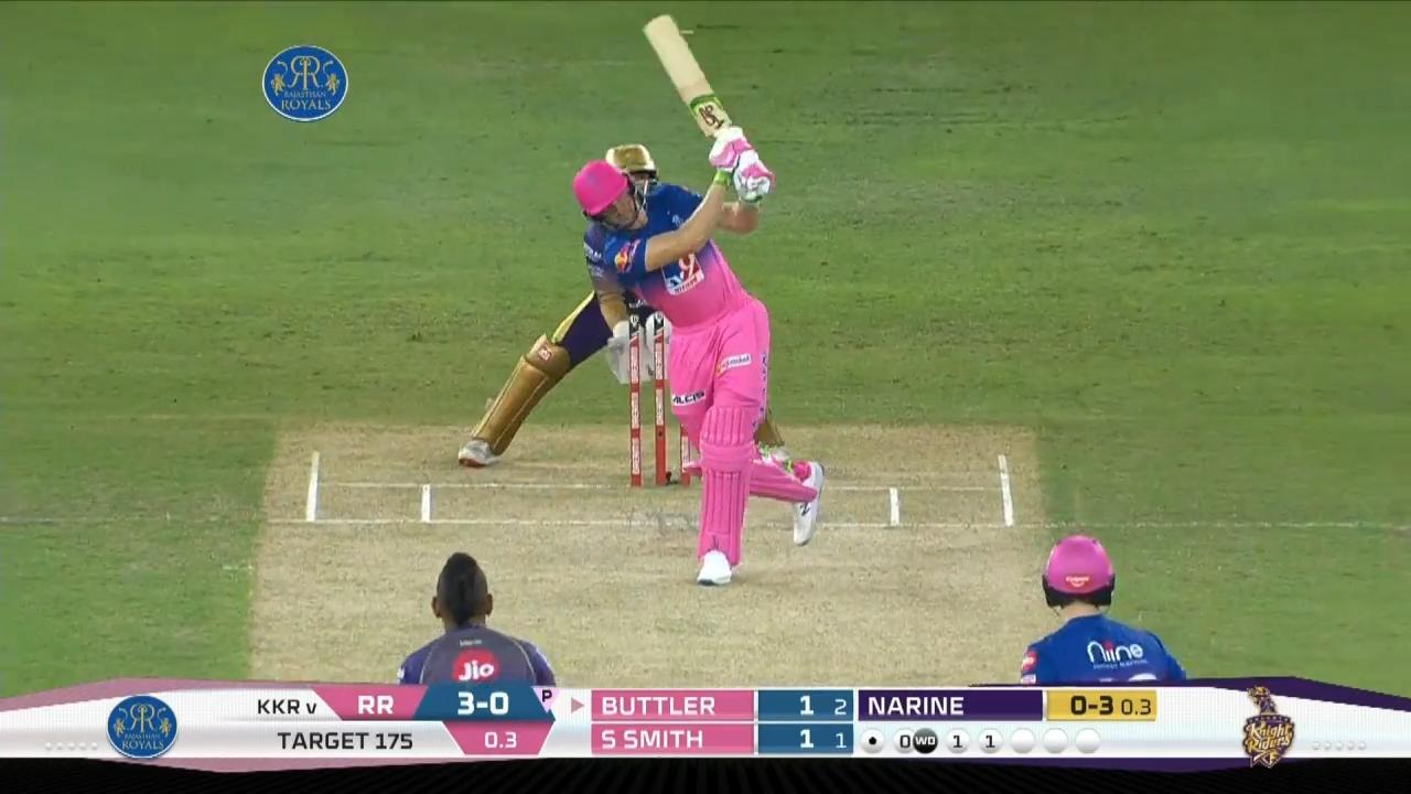 M12: RR vs KKR – Jos Buttler Six background