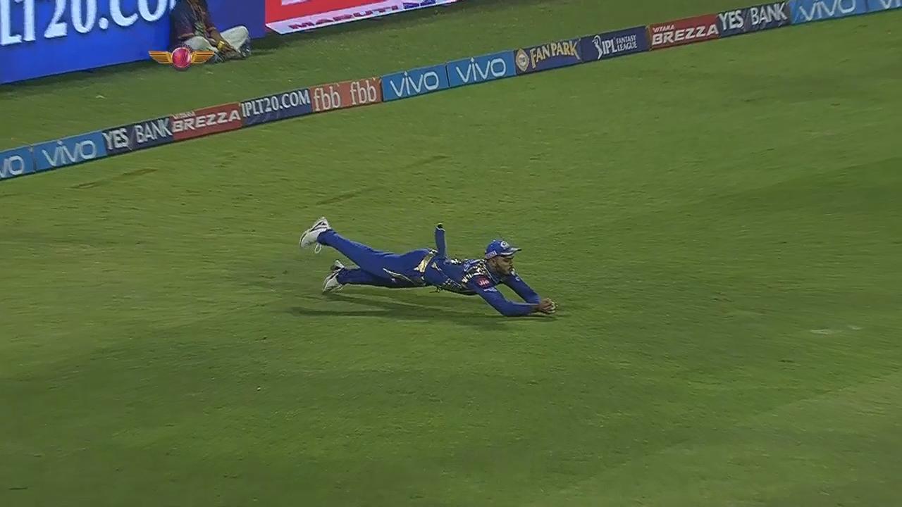 M2: RPS vs MI – Ajinkya Rahane Wicket