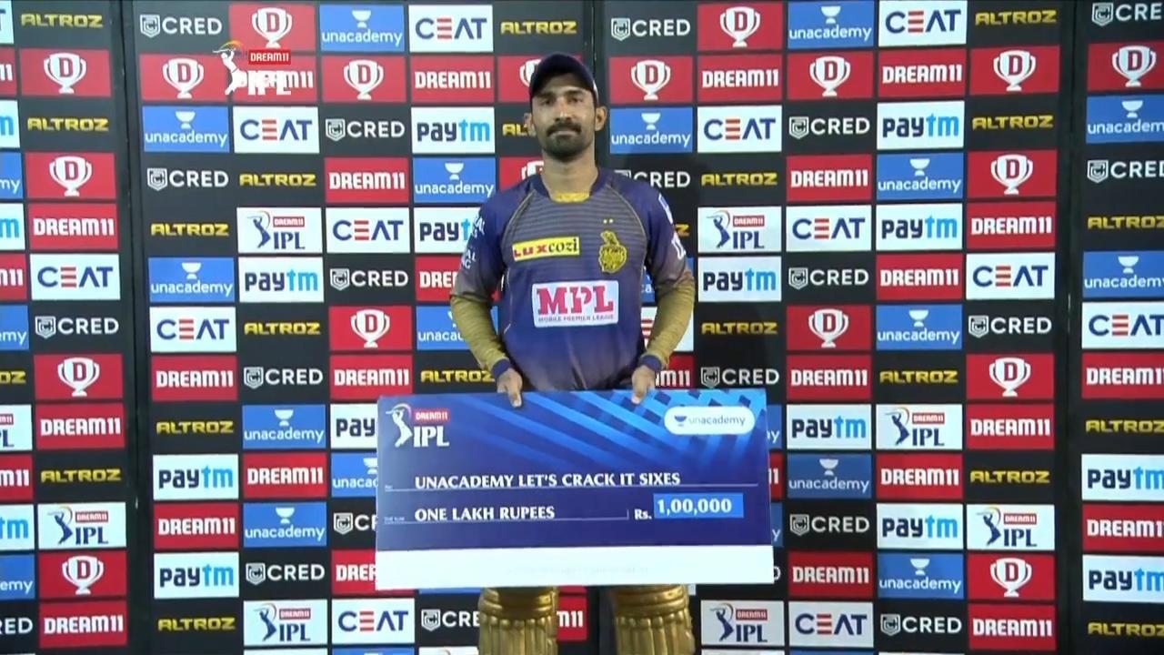 M35: SRH vs KKR – Unacademy Lets Crack It Sixes of the Match – Dinesh Karthik