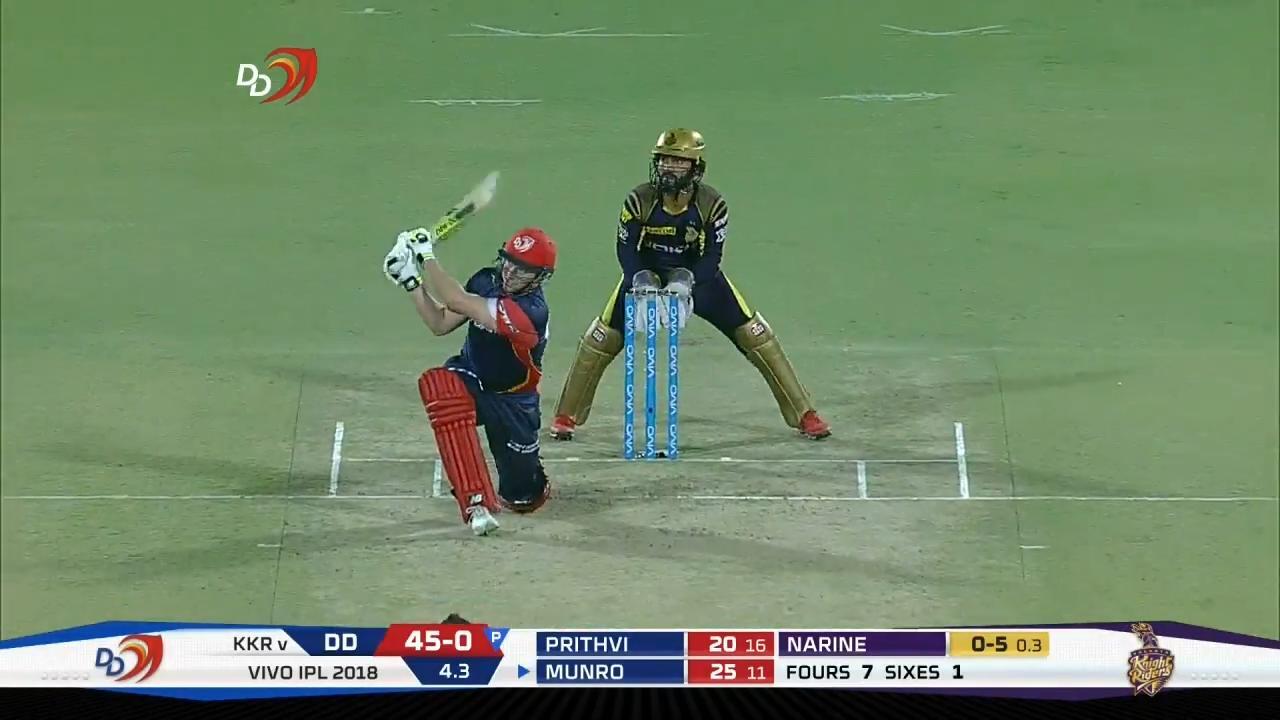 M26: DD vs KKR – Colin Munro Six background