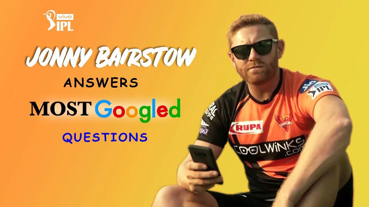 Jonny Bairstow answers most googled questions about himself background