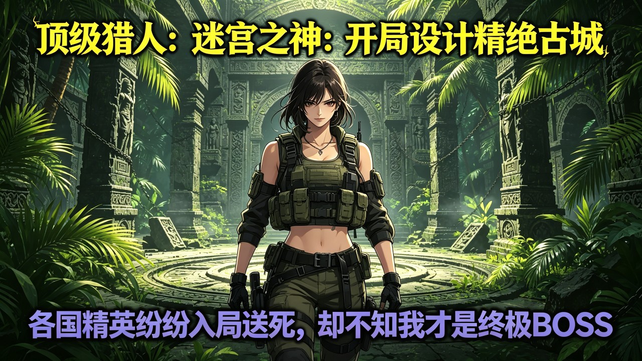 MULTISUB📢新番上线《迷宫之神:开局设计精绝古城》第1~120集丨各国精英纷纷入局送死,却不知我才是终极BOSS!📢黑蛇盘踞、千年女王,我随手画的地图竟成人类禁区!🔥