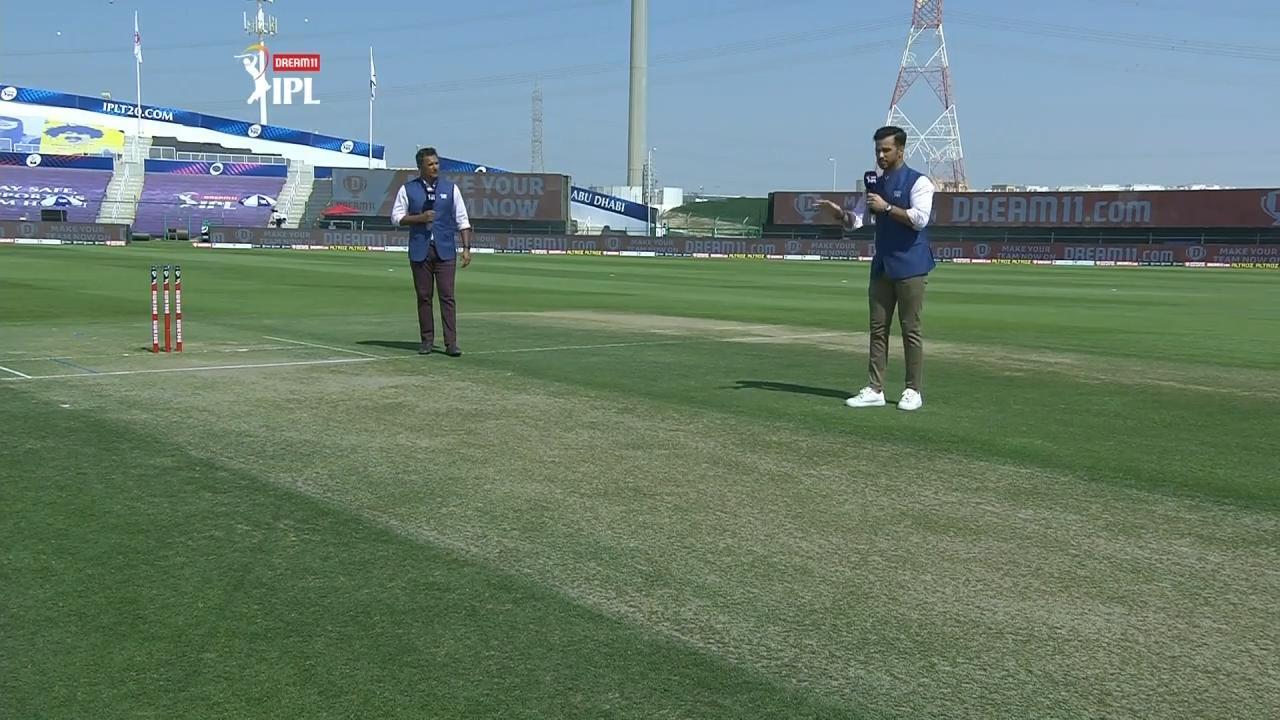 M53: CSK vs KXIP – Pitch Report background