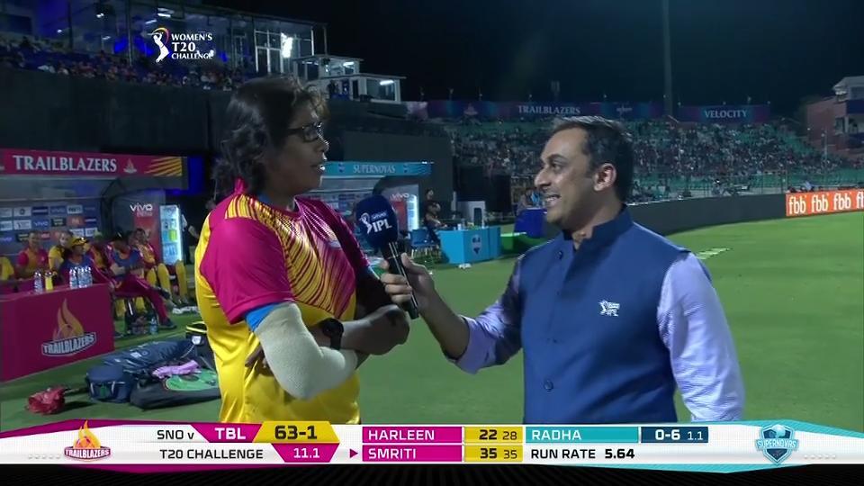 M01: Trailblazers vs Supernovas – Jhulan Goswami Interview