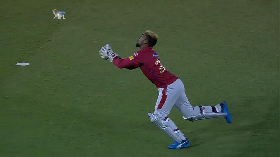 Pooran plucks a skier out of thin air background
