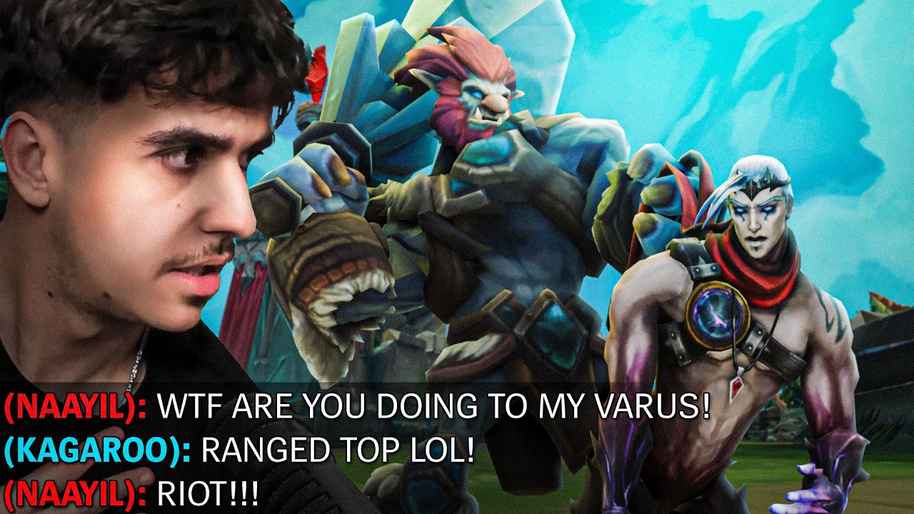 MAKING NAAYIL LOSE HIS MIND WITH TRUNDLE TOP! (ft. Ranged Top)
