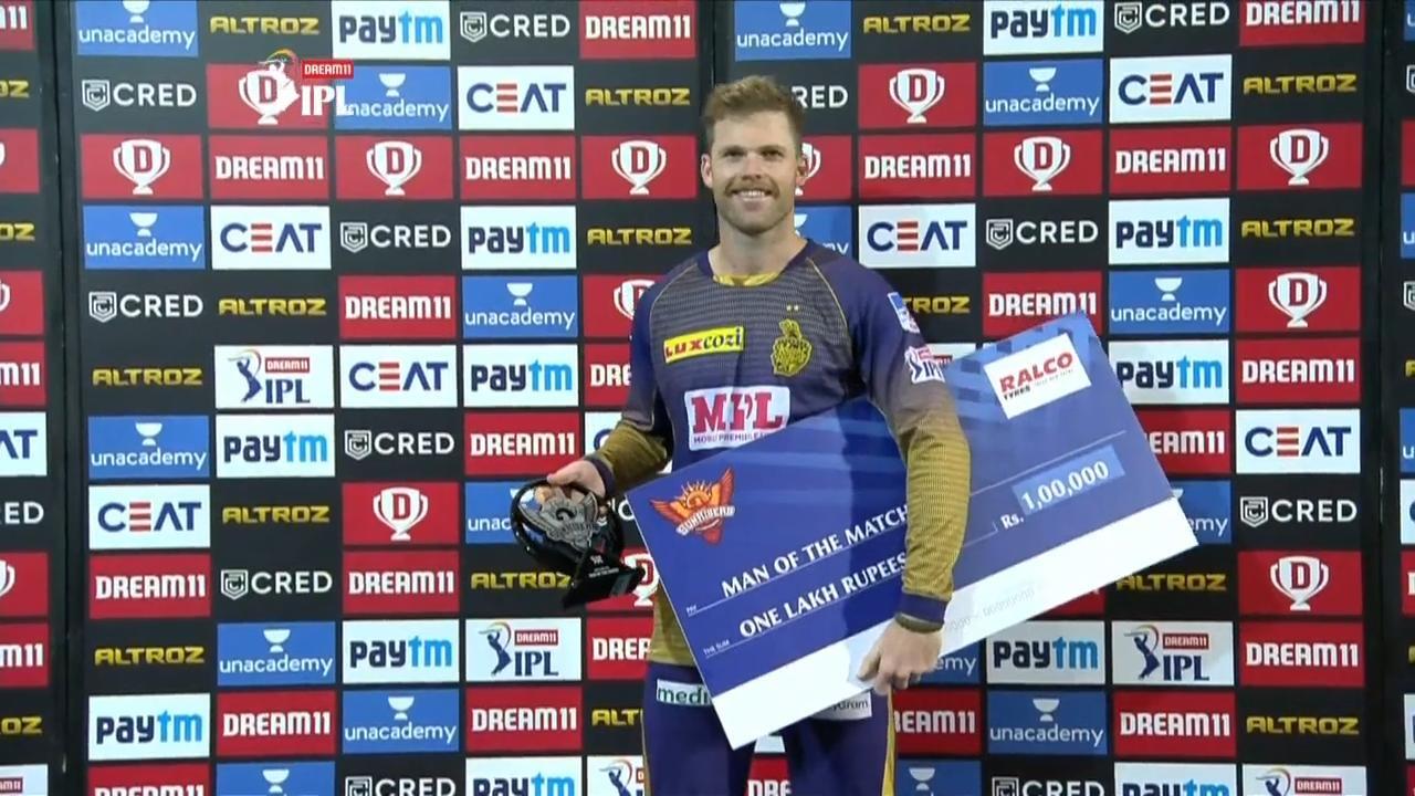 M35: SRH vs KKR – Man of the Match – Lockie Ferguson