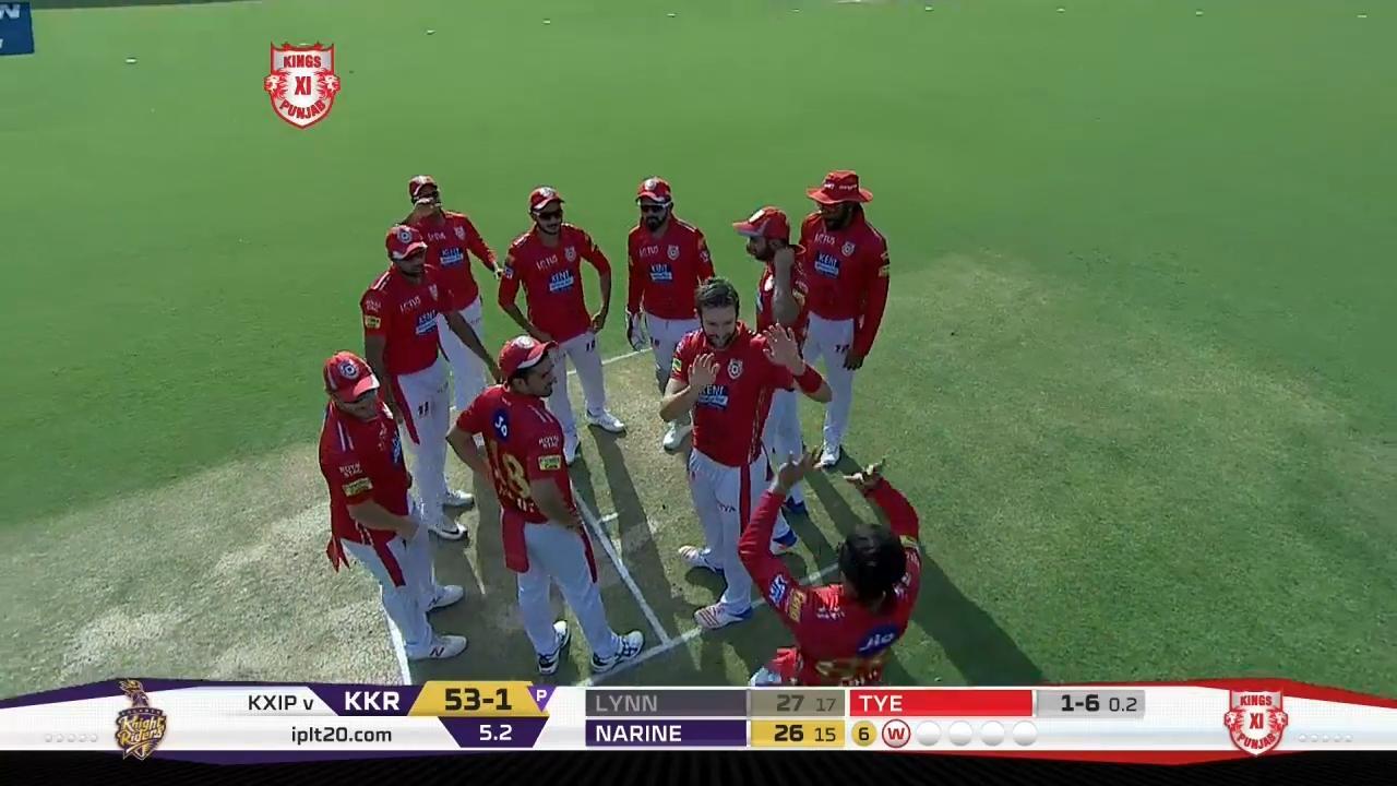 Andrew Tye(s) up Lynn