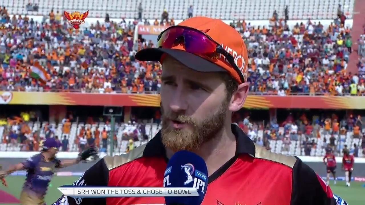 M38: SRH vs KKR – Toss background