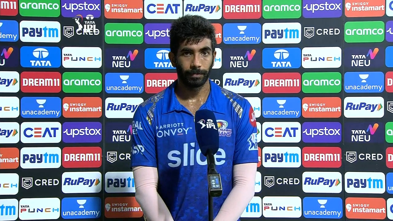 M69: MI vs DC – Jasprit Bumrah Interview