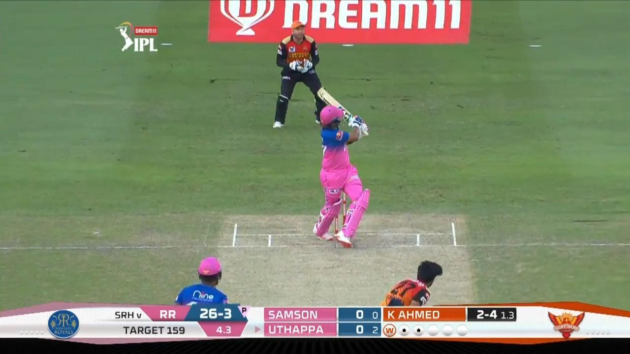 M26: SRH vs RR – Robin Uthappa Six