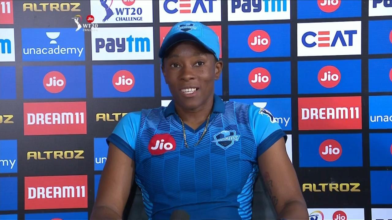 Feels great to reach the Jio Women’s T20 Challenge final: Shakera Selman background