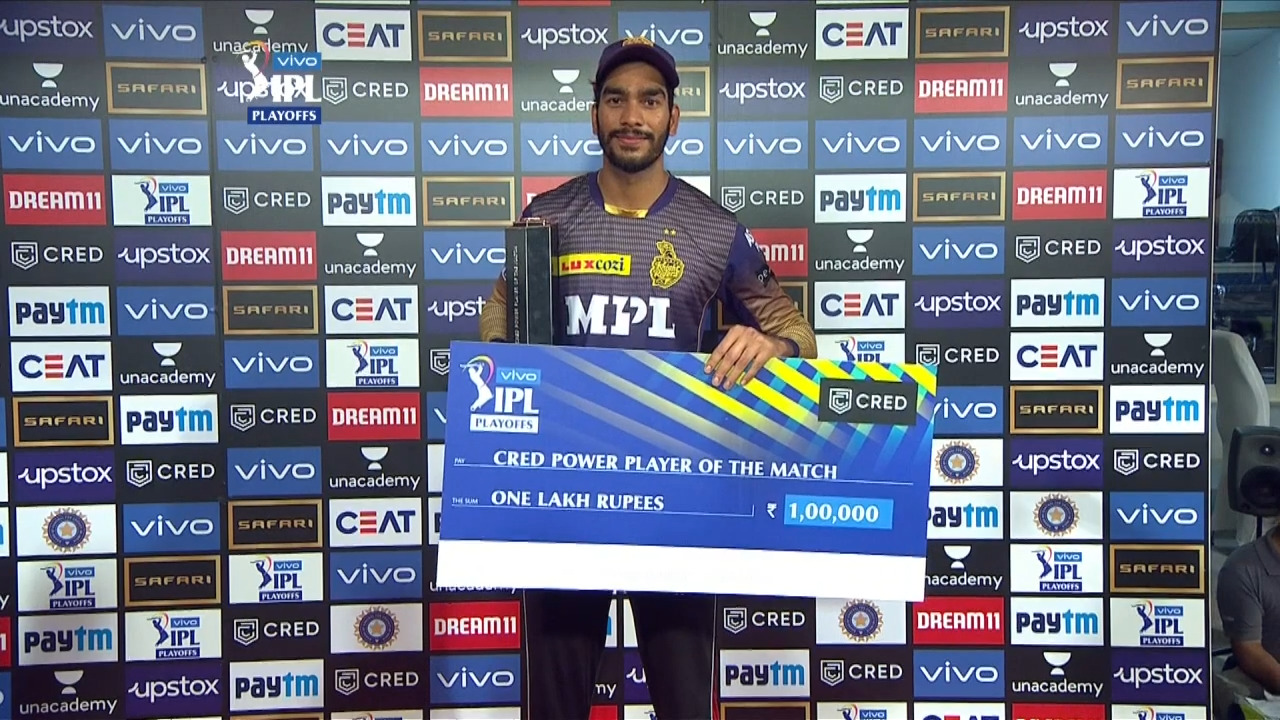 Q2: KKR vs DC – CRED Power Player of the Match – Venkatesh Iyer