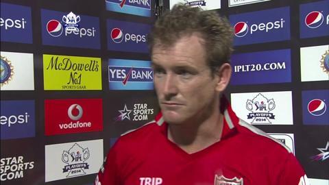 M57: KXIP vs KKR– George Bailey Interview