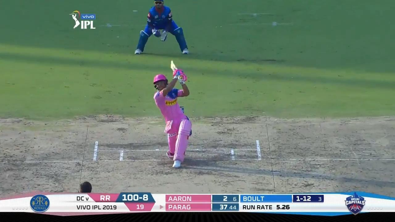 M53: DC vs RR – Riyan Parag Six