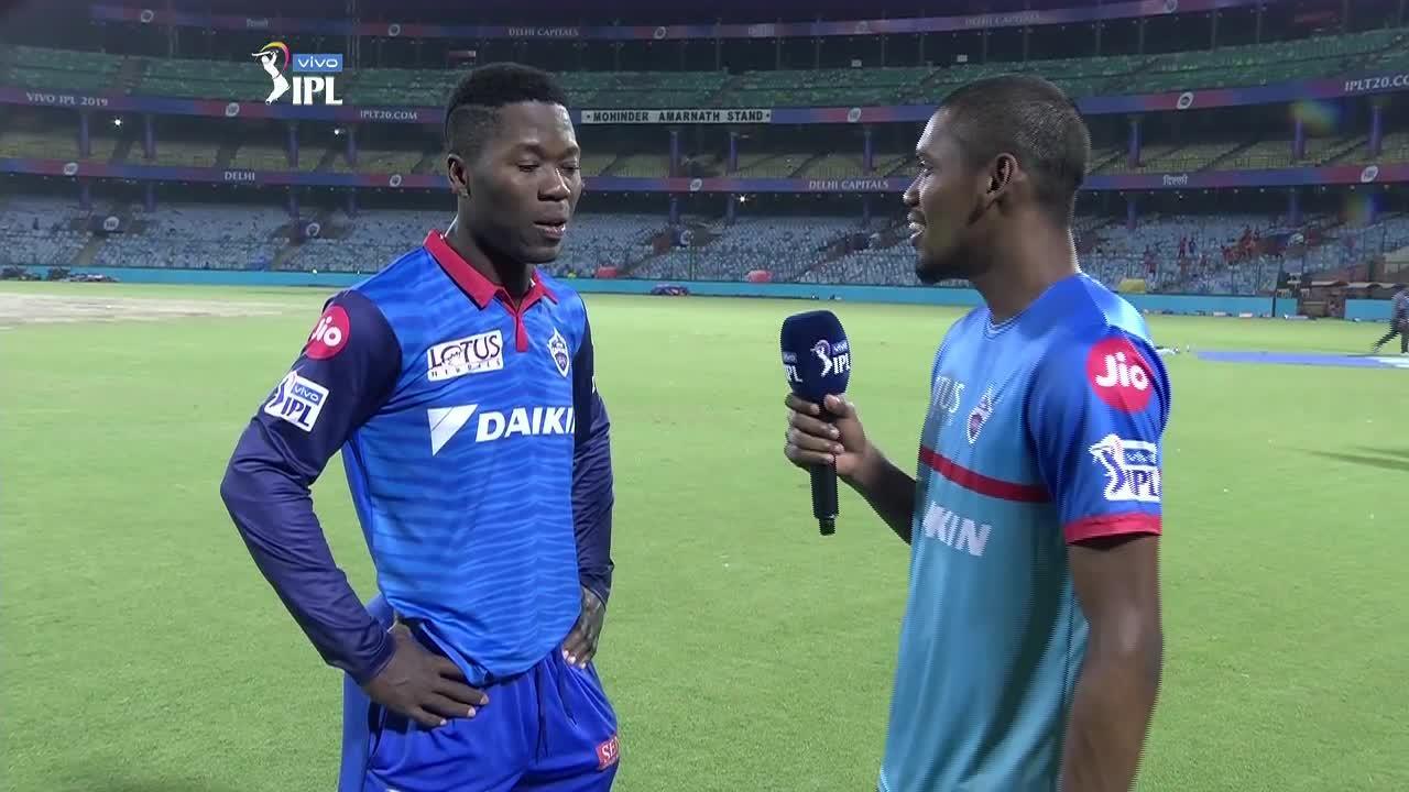 Sherfane Rutherford lives his IPL dream background
