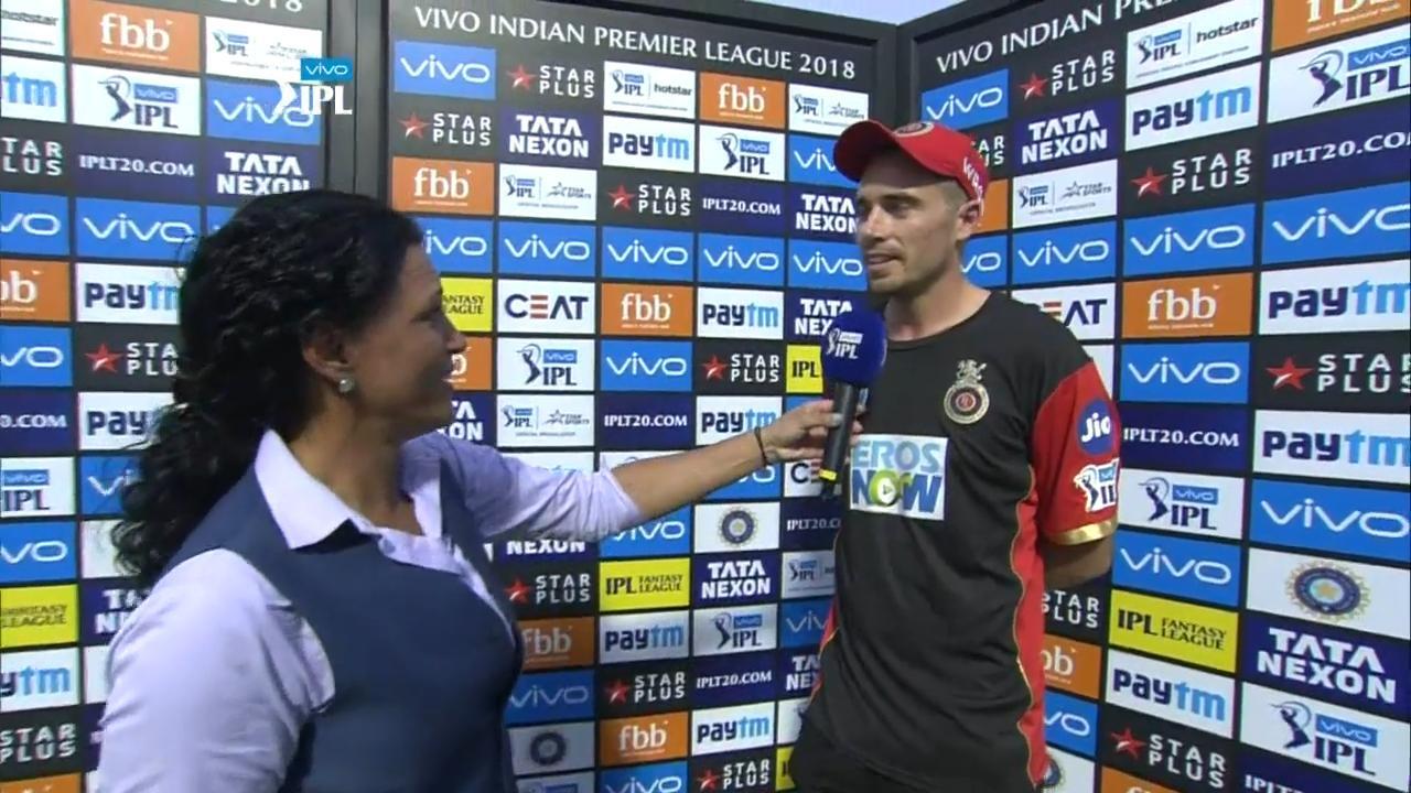 M45: DD vs RCB – Tim Southee Interview background