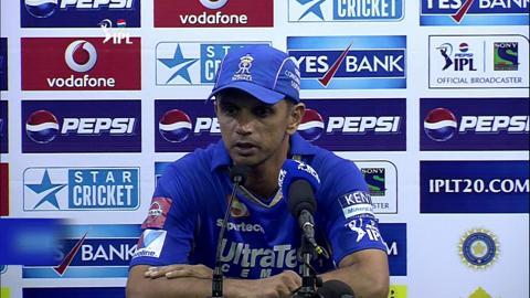 M74: RR vs SRH – Rahul Dravid Press Conference background