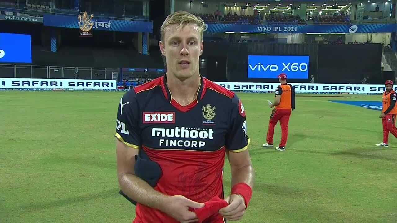 M16: RCB vs RR – Kyle Jamieson Interview background
