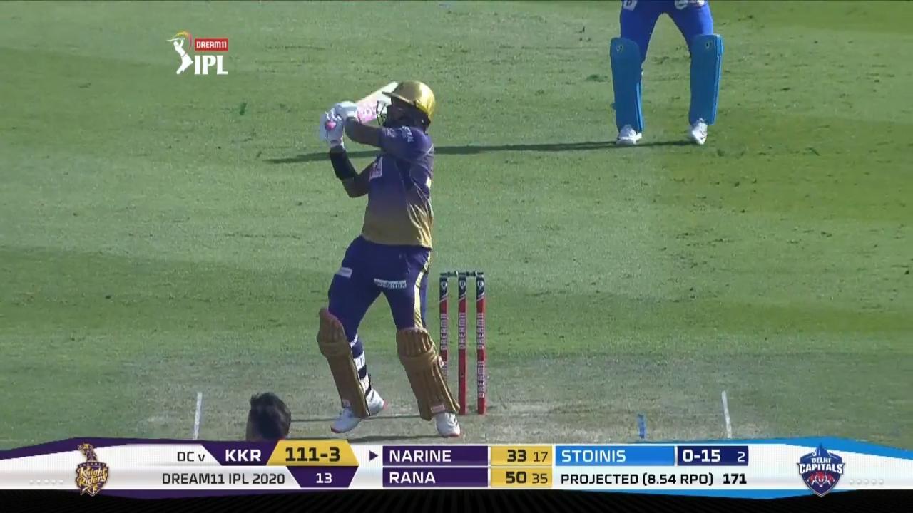 M42: KKR vs DC – Sunil Narine Six