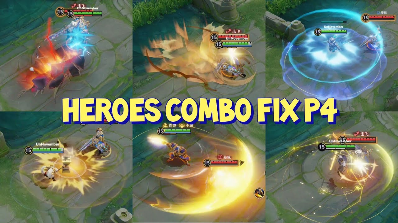 GLOBAL | UPCOMING HEROES COMBO FIX | PART 4 | HONOR OF KINGS ANNIVERSARY