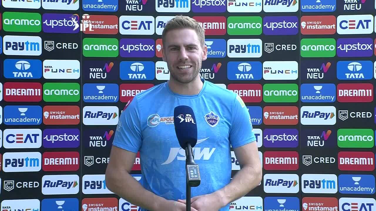 M69: MI vs DC – Anrich Nortje Interview background