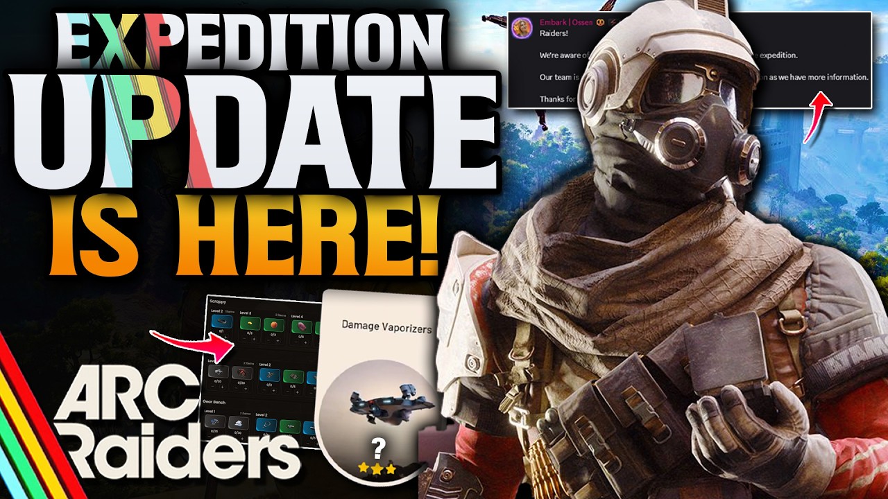 ARC Raiders Expedition Update! Trials Changes & The Beginning! background