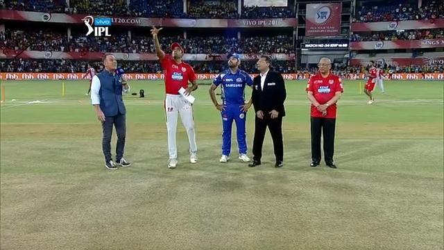 M34: KXIP vs MI – Toss