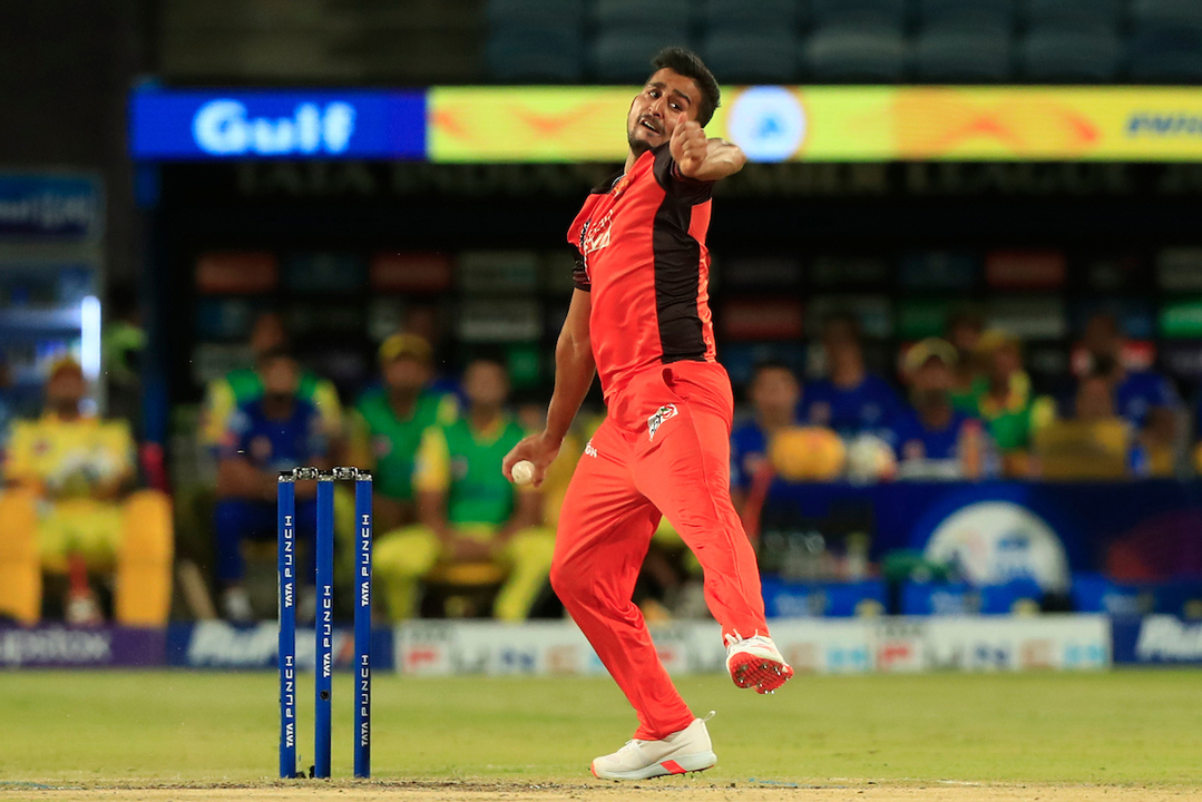 Umran Malik's 154 kmph thunderbolt background