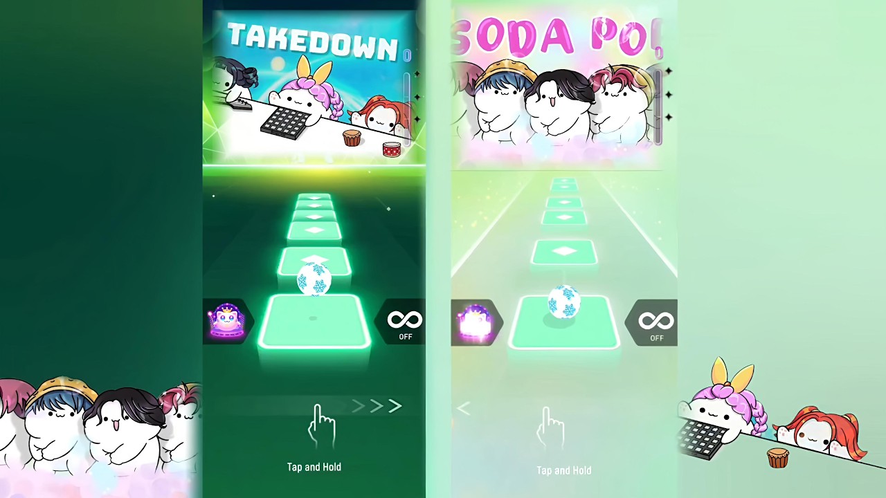 Bongo Cat - Takedown Vs Soda Pop π΅ | Music Hop background