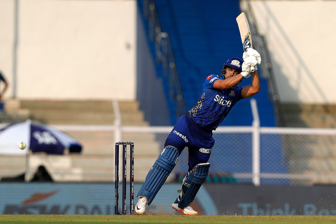 Ishan Kishan's MSD style helicopter shot