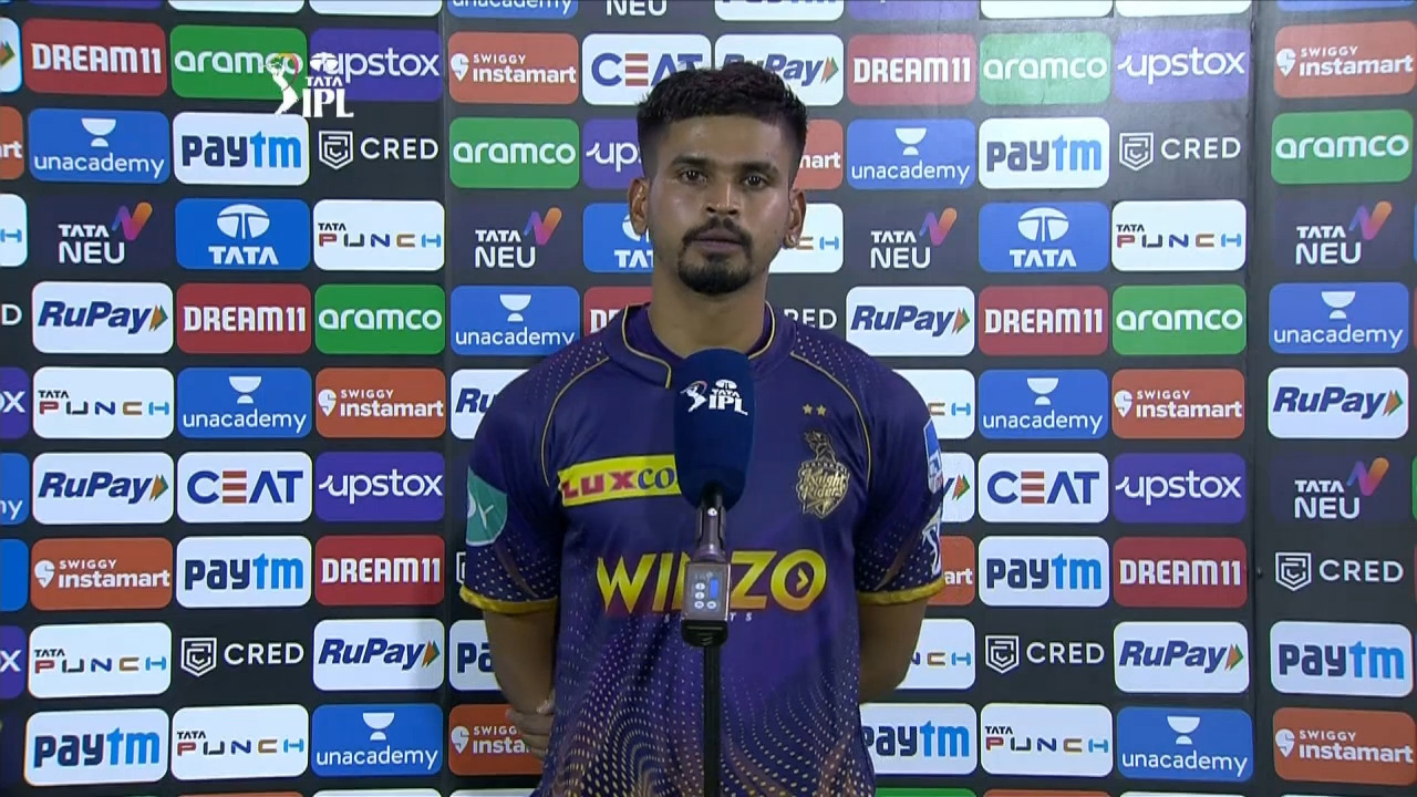 M30: RR vs KKR – Shreyas Iyer Interview