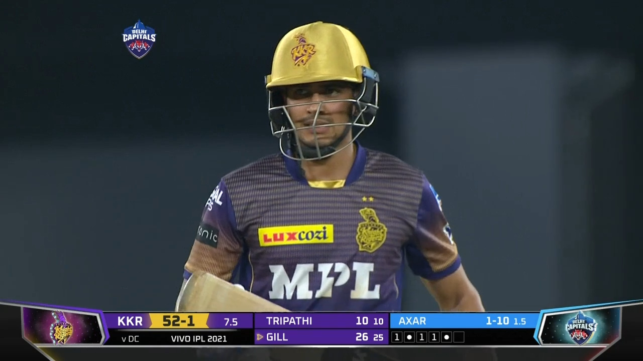 Shubman Gill's steady 43(38)