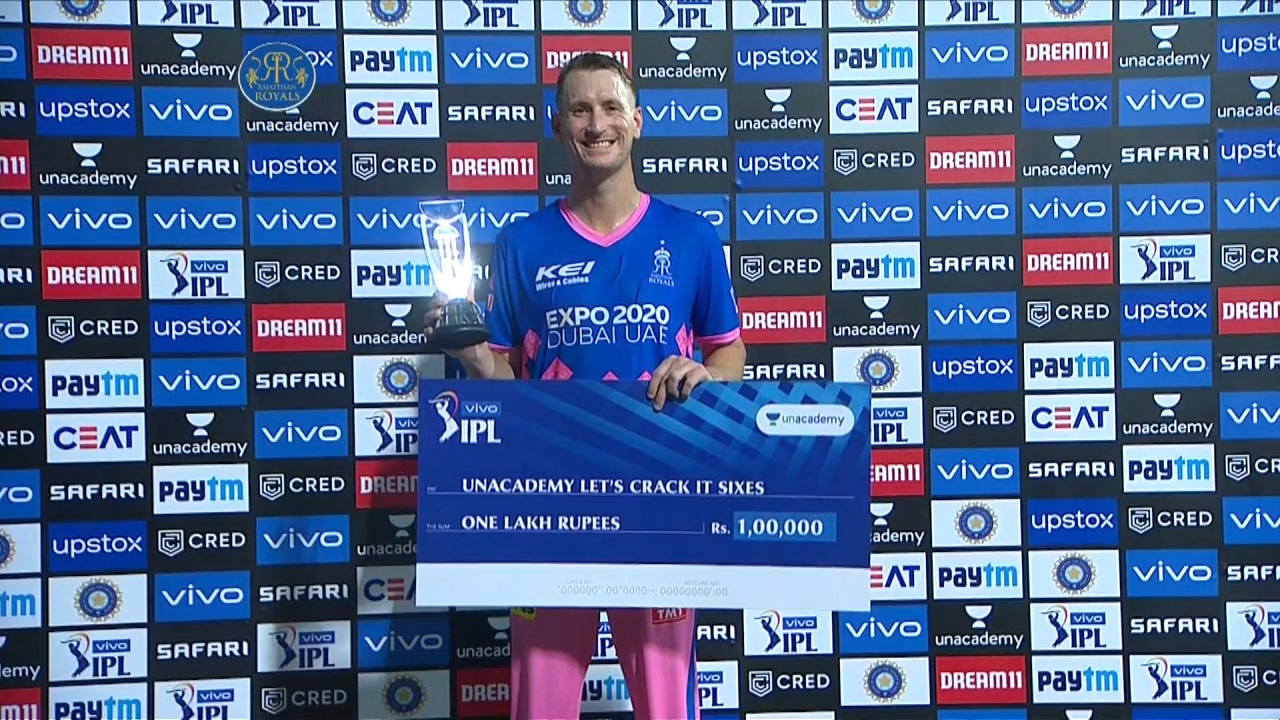 M07: RR vs DC – Unacademy Lets Crack It Sixes of the Match – Chris Morris