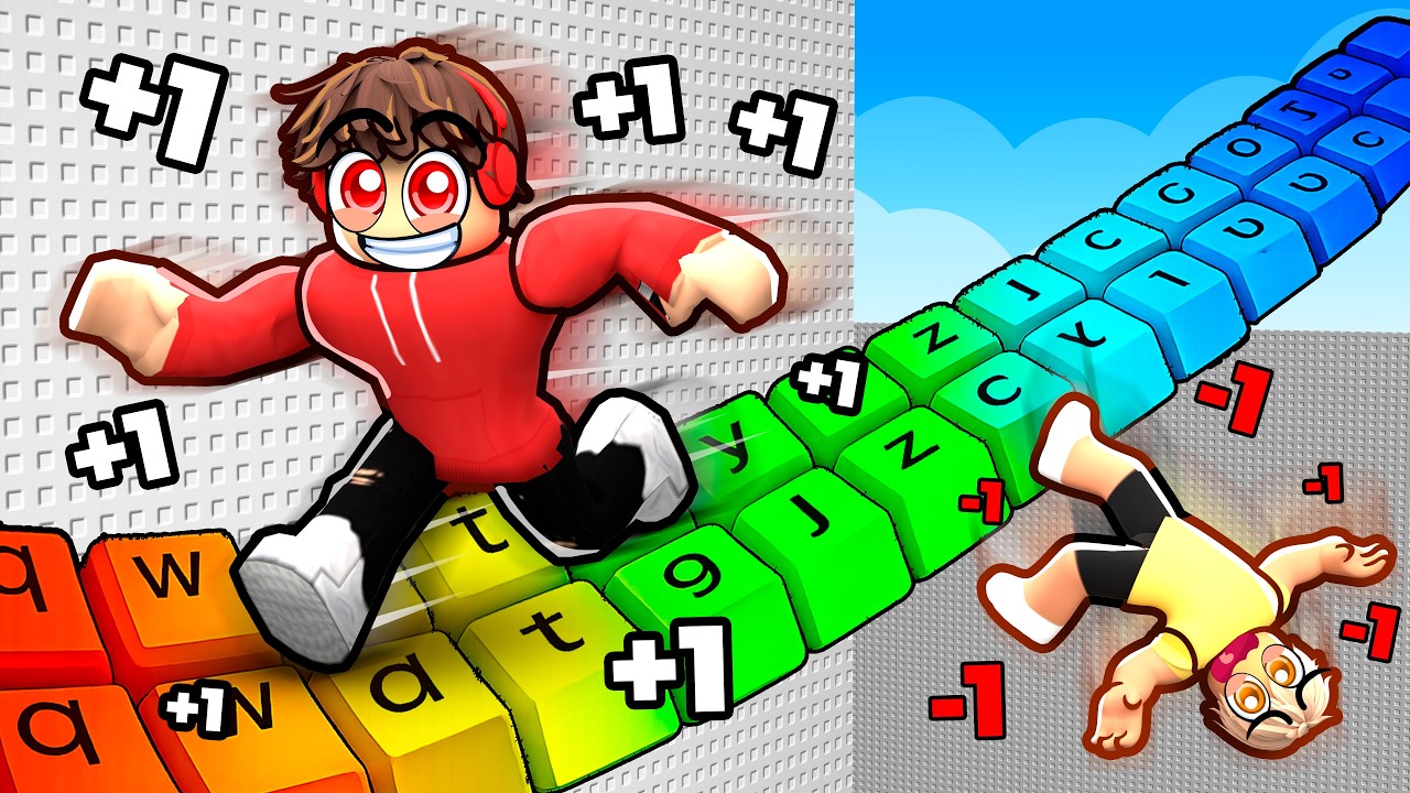 ROBLOX +1 CLICKY KEYBOARD background