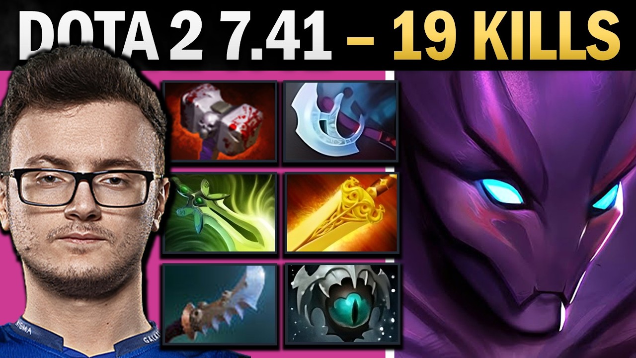 Spectre Dota 2 7.41 with 19 Kills and 950 GPM - Dota Gameplay