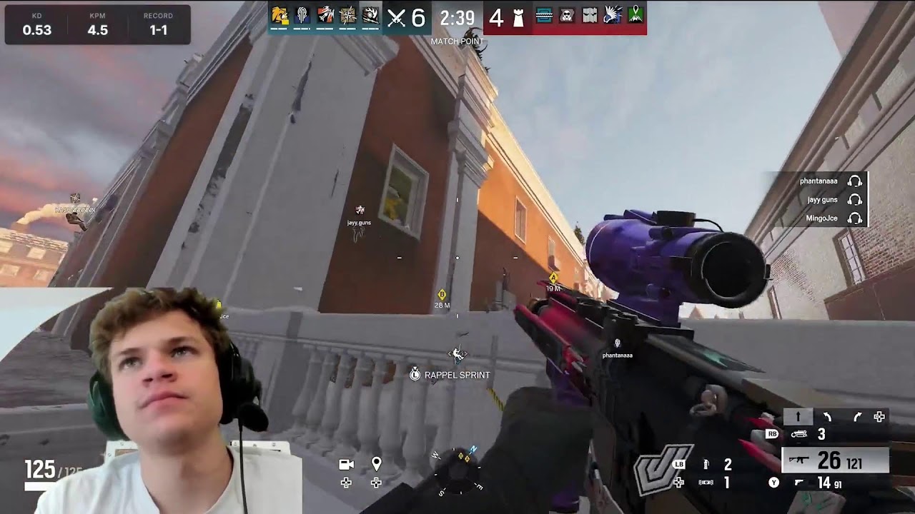 My First Tourney on Siege X background