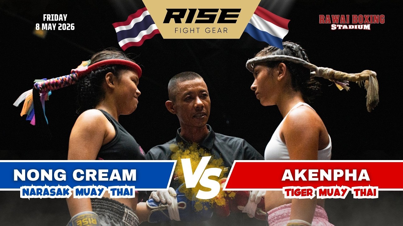 🇳🇱 Netherlands vs Thailand 🇹🇭 | AKENPHA (Tiger Muay Thai) vs NONG CREAM (Narasak Muay Thai)