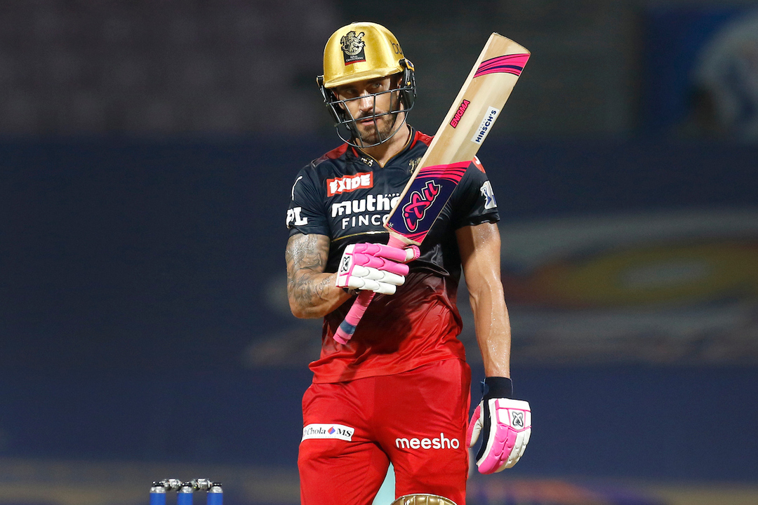 Captain's knock: Faf du Plessis' 96(64)