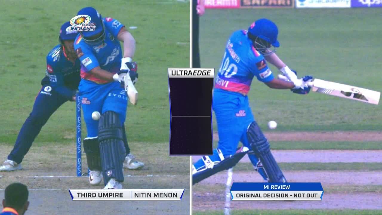 Rohit gets the DRS bang on